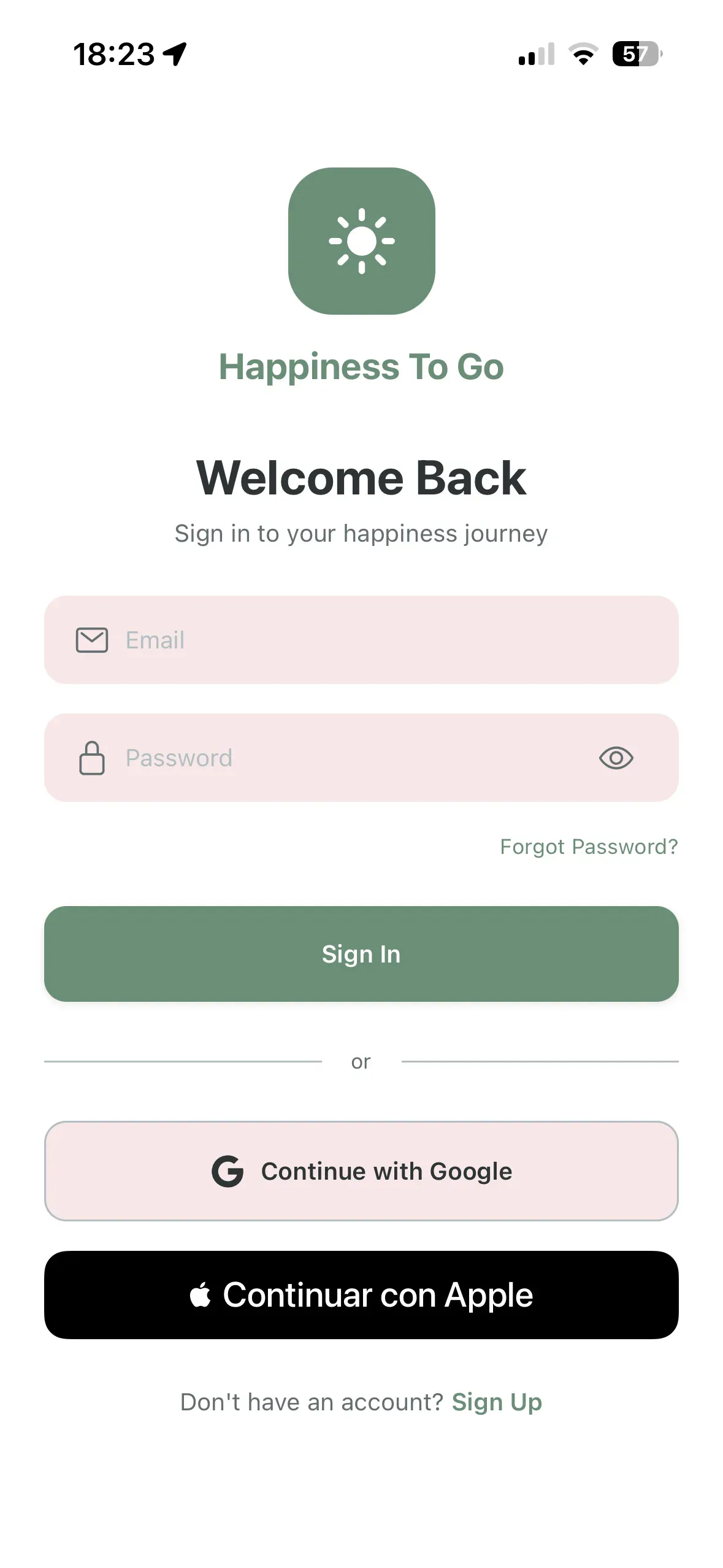 Happiness To Go - Wellness & Habits App